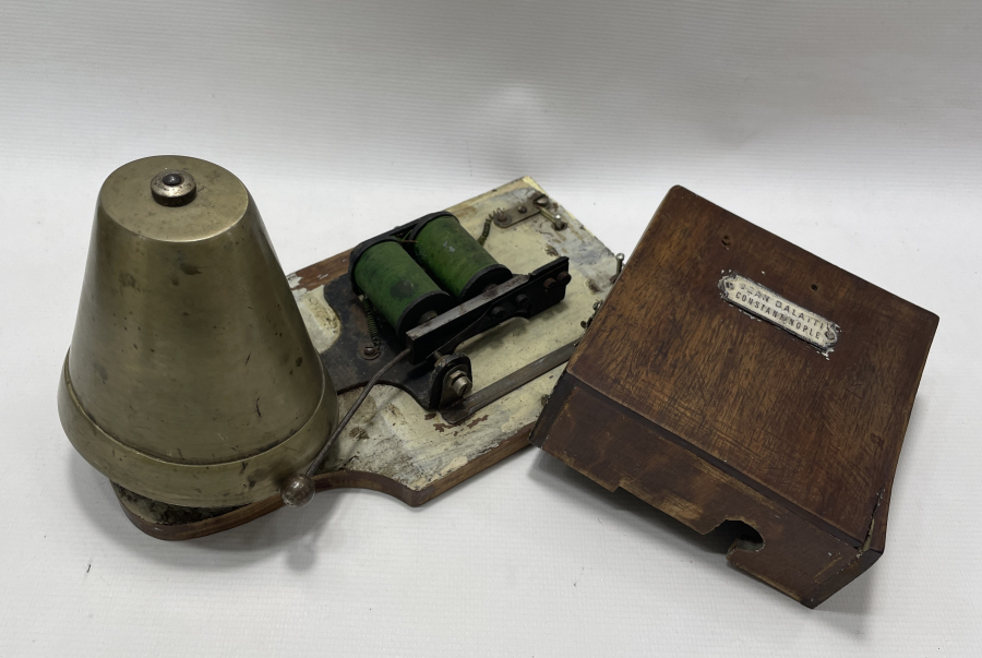 ÜZERİNDE JEAN BALATTİ CONSTANTİNPLE YAZILI OSMANLI DÖNEMİ ÇOK NADİR ZİL