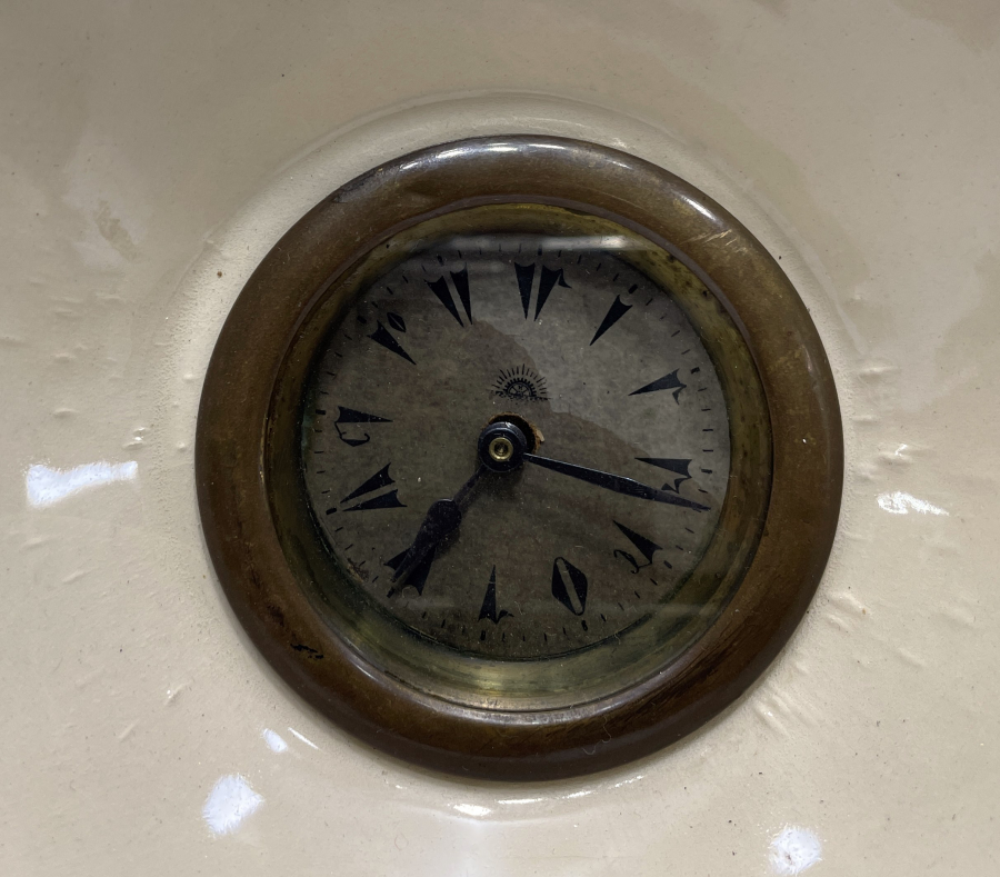 OSMANLI DÖNEMİ BÜYÜK BOY PORSELEN MASA SAATİ