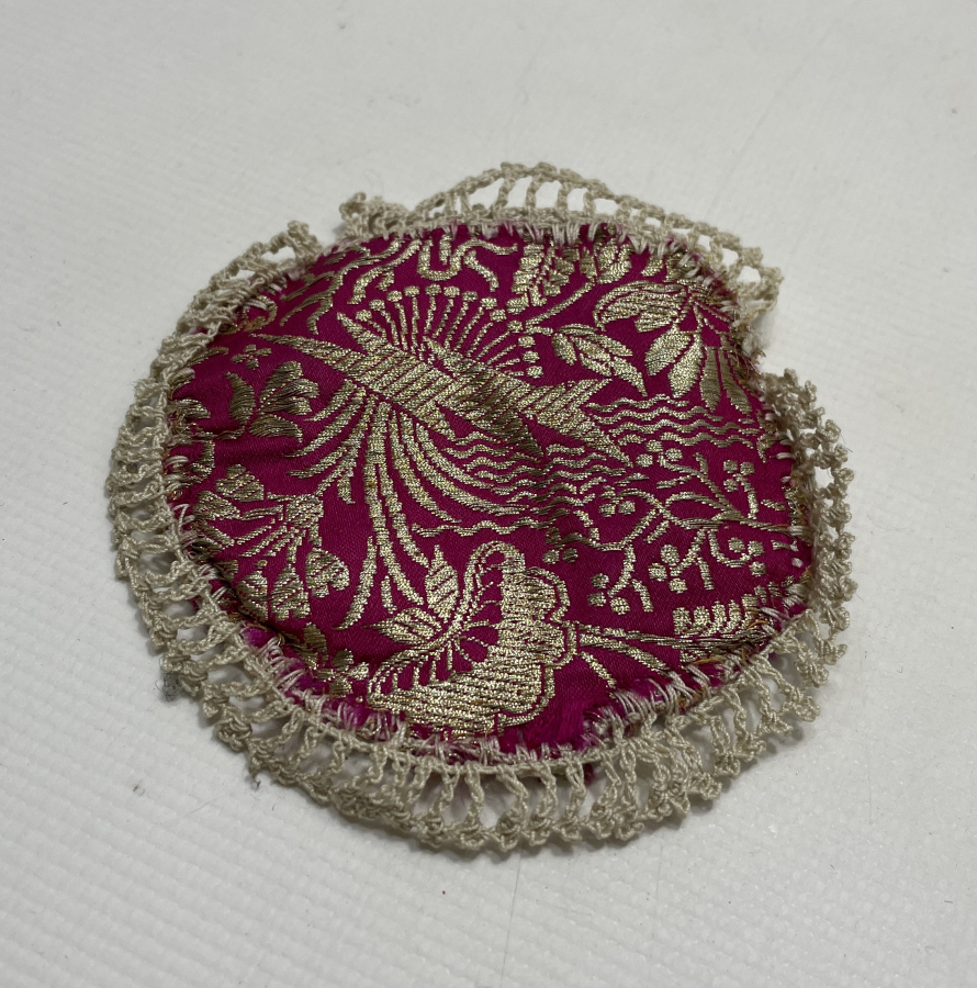 OSMANLI DÖNEMİ ELMASİYE CEP SAATİ KESESİ