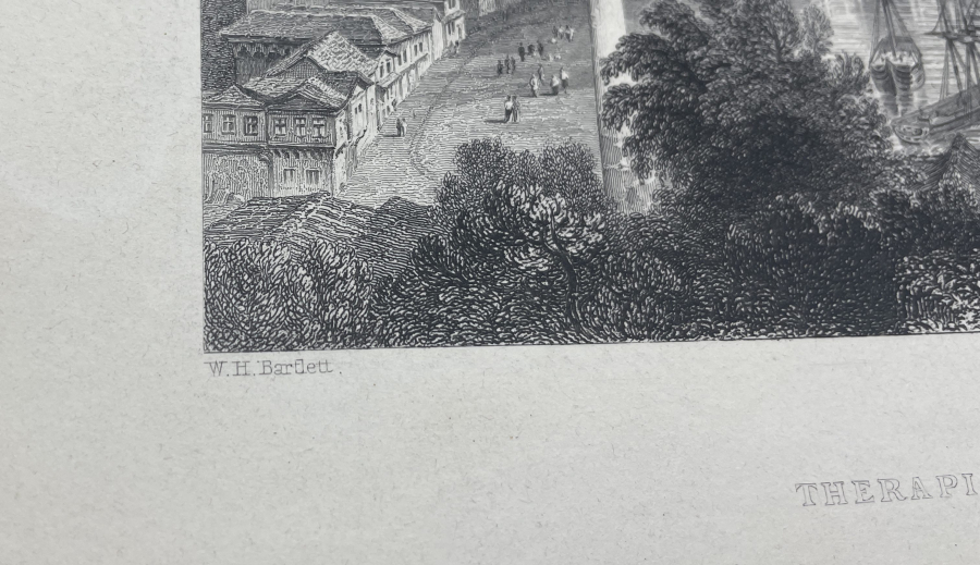 OSMANLI DÖNEMİ İSTANBUL GRAVÜRÜ