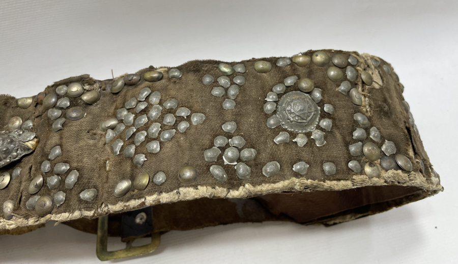 OSMANLI DÖNEMİ NADİR FORMDA DERVİŞ KEMERİ