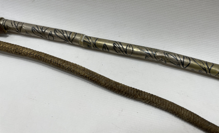 OSMANLI DÖNEMİ SAVATLI ÇERKES KAMÇISI