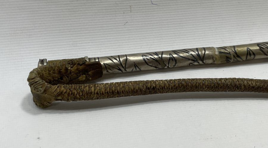 OSMANLI DÖNEMİ SAVATLI ÇERKES KAMÇISI