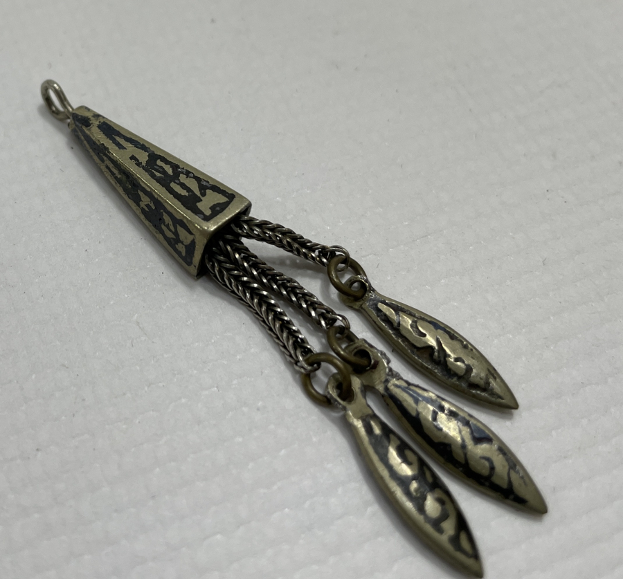 OSMANLI DÖNEMİ SAVATLI TESBİH PÜSKÜLÜ