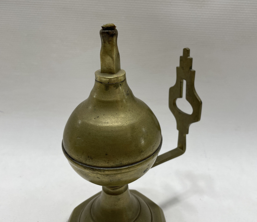 OSMANLI DÖNEMİ SÜLEYMANİYE İŞİ NADİR GAZ LAMBASI