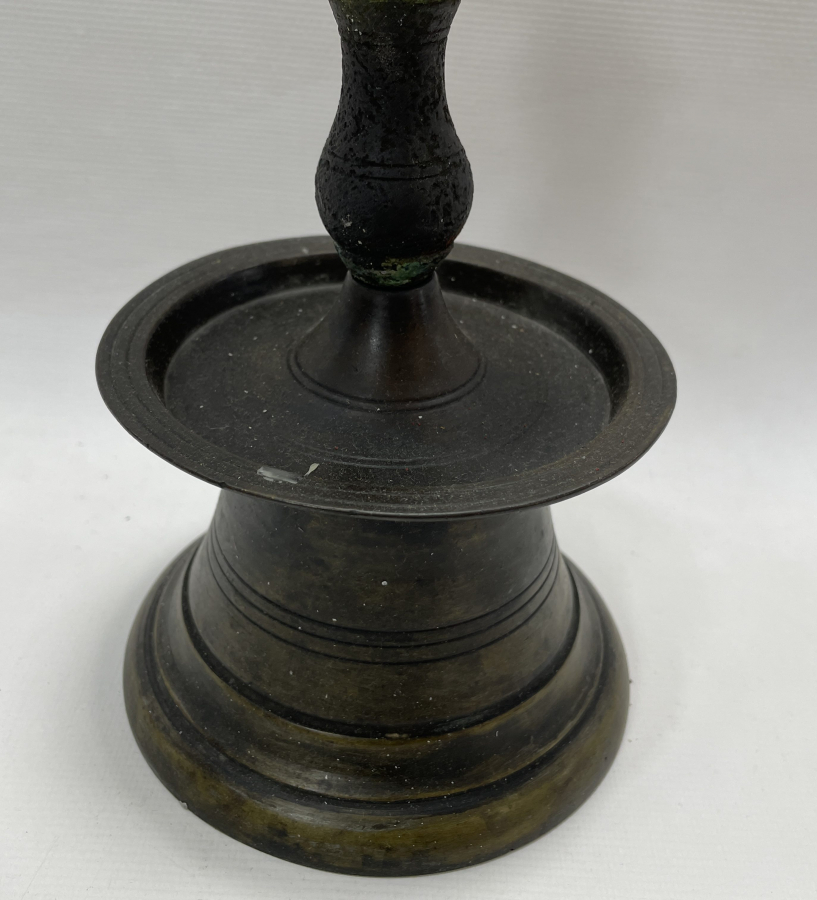 OSMANLI DÖNEMİ TEKKE İŞİ BRONZ HAVAN ŞAMDAN