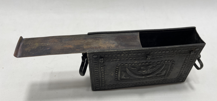 OSMANLI DÖNEMİ ÜZERİ AY YILDIZLI GÜMÜŞ ENAM KABI