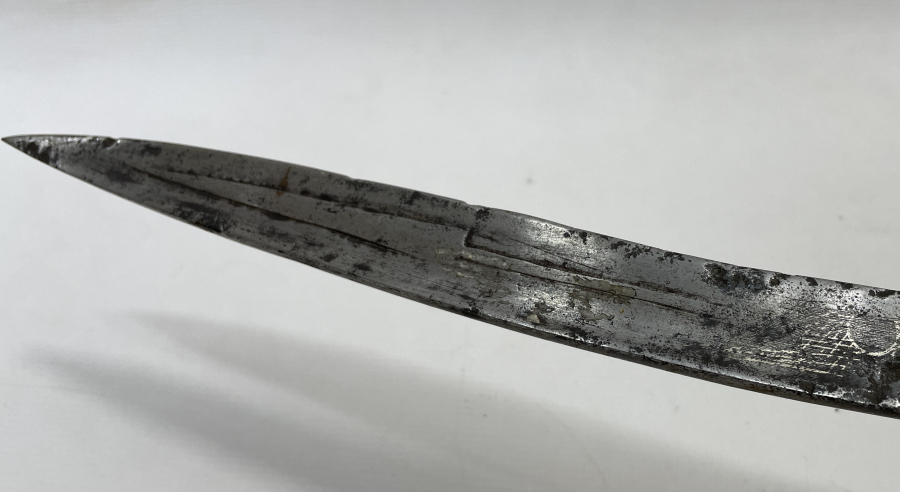 OSMANLI DÖNEMİ ÜZERİ GÜMÜŞ ÇAKMA İŞÇİLİKLİ ÇOK NADİR LEVENT YATAĞANI