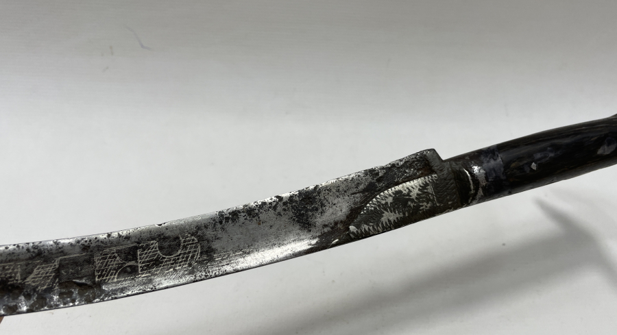 OSMANLI DÖNEMİ ÜZERİ GÜMÜŞ ÇAKMA İŞÇİLİKLİ ÇOK NADİR LEVENT YATAĞANI