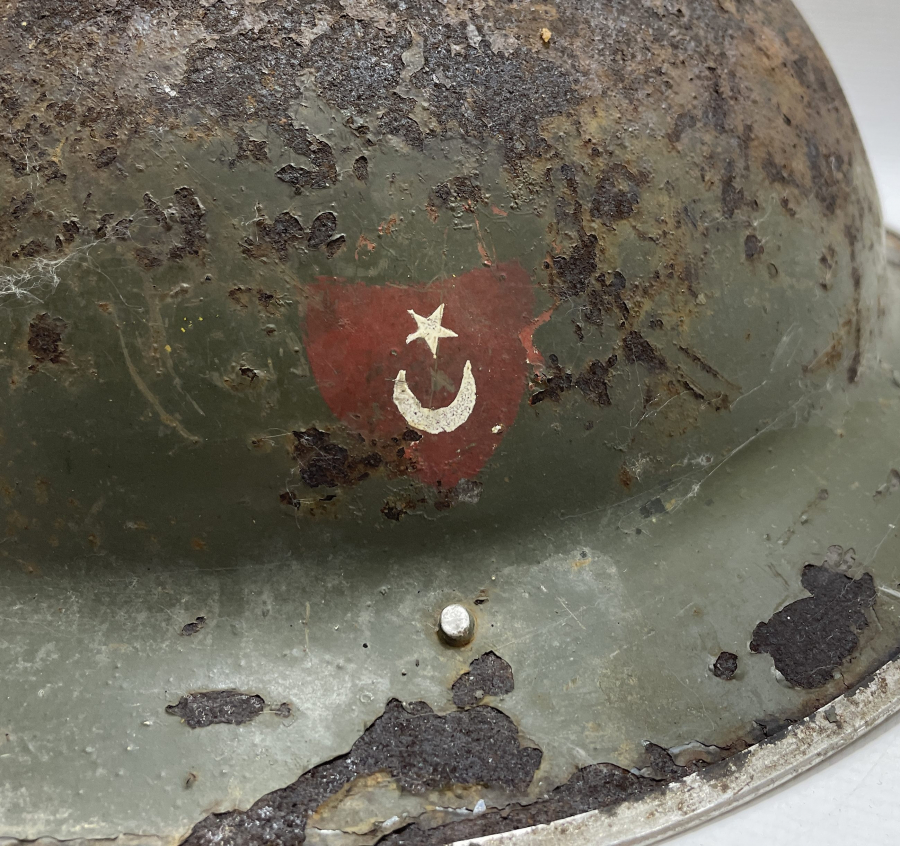 ÜZERİ AY YILDIZLI KORE SAVAŞI ASKER MİĞFERİ