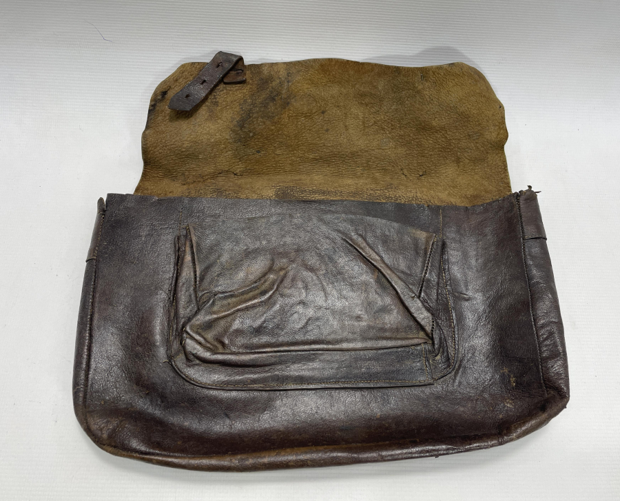 ÜZERİ OSMANLICA YAZILI ASKERİ ULAK ÇANTASI