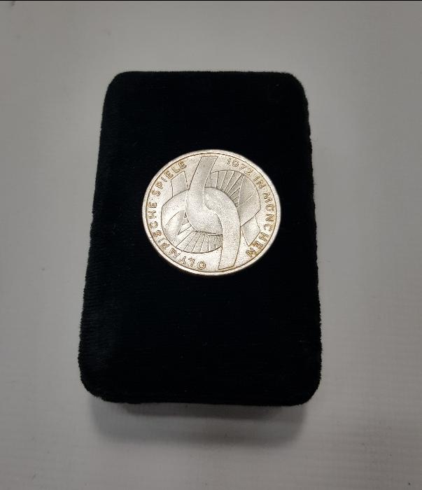 1972 BERLİN OLİMPİYATLARI HATIRA GÜMÜŞ PARA 10 MARK