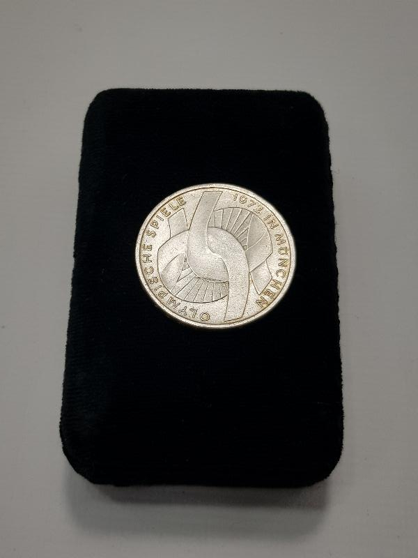 1972 BERLİN OLİMPİYATLARI HATIRA GÜMÜŞ PARA 10 MARK
