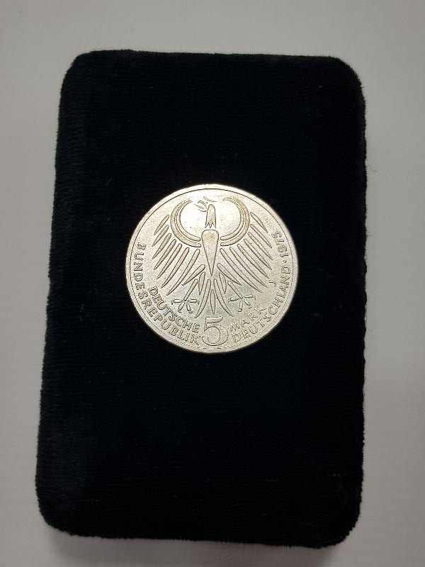 1975 ALMANYA GÜMÜŞ HATIRA 5 MARK