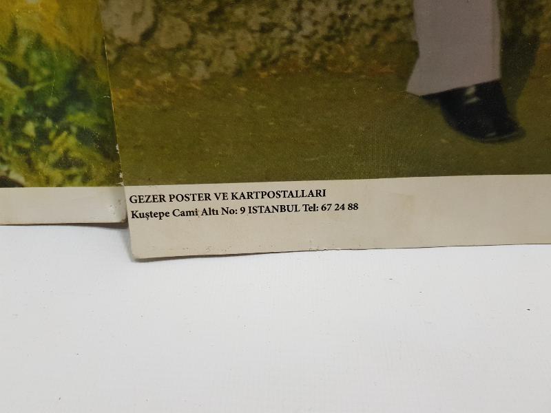 8 ADET ORHAN GENCEBAY POSTERİ 