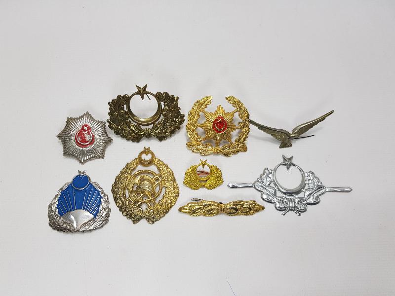 9 ADET BRÖVE, ARMA VE ROZET 