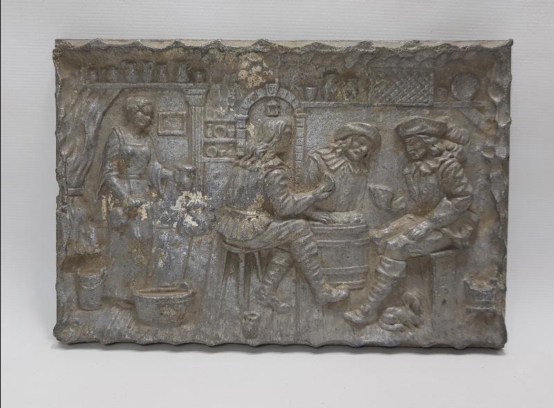 AVRUPA YAPIMI BARDA TAKILANLAR TEMALI METAL RÖLYEF 