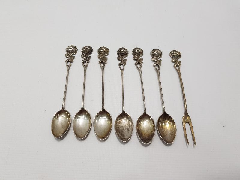 GÜMÜŞ ÇAY KAŞIĞI SETİ 