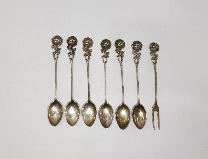 GÜMÜŞ ÇAY KAŞIĞI SETİ 