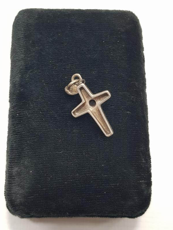 GÜMÜŞ HAÇ KOLYE UCU 