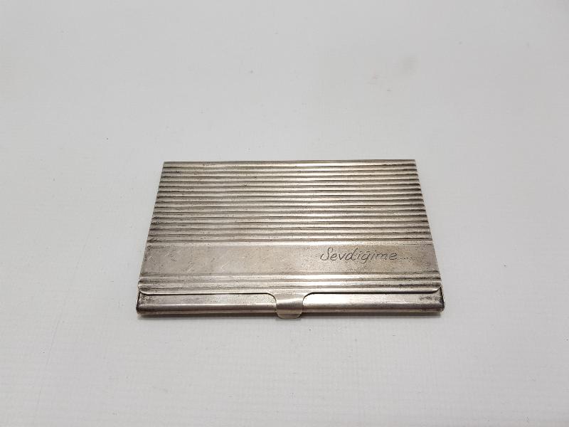 GÜMÜŞ KARTVİZİTLİK 