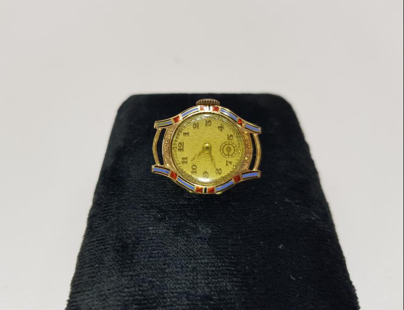 MİNELİ ALTIN KOL SAATİ 