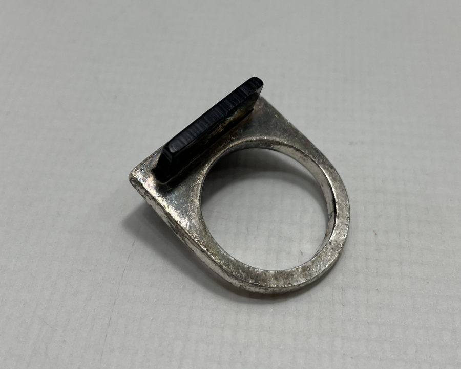 OLTU TAŞLI ÖZEL YAPIM GÜMÜŞ YÜZÜK