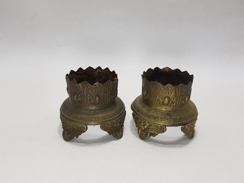 OSMANLI DÖNEMİ BİR ÇİFT PİRİNÇ KAŞIKLIK 