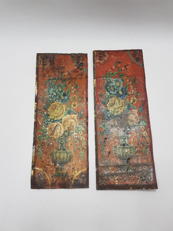 OSMANLI DÖNEMİ BİR ÇİFT SANDIK ÖNÜ SÜSÜ