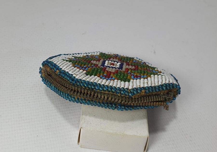 OSMANLI DÖNEMİ BONCUK İŞİ CEP SAATİ KESESİ