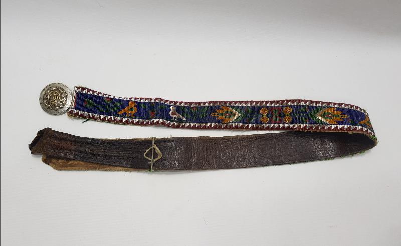 OSMANLI DÖNEMİ DENİZCİ SUBAY KEMER TOKALI BONCUK İŞLEME KEMER