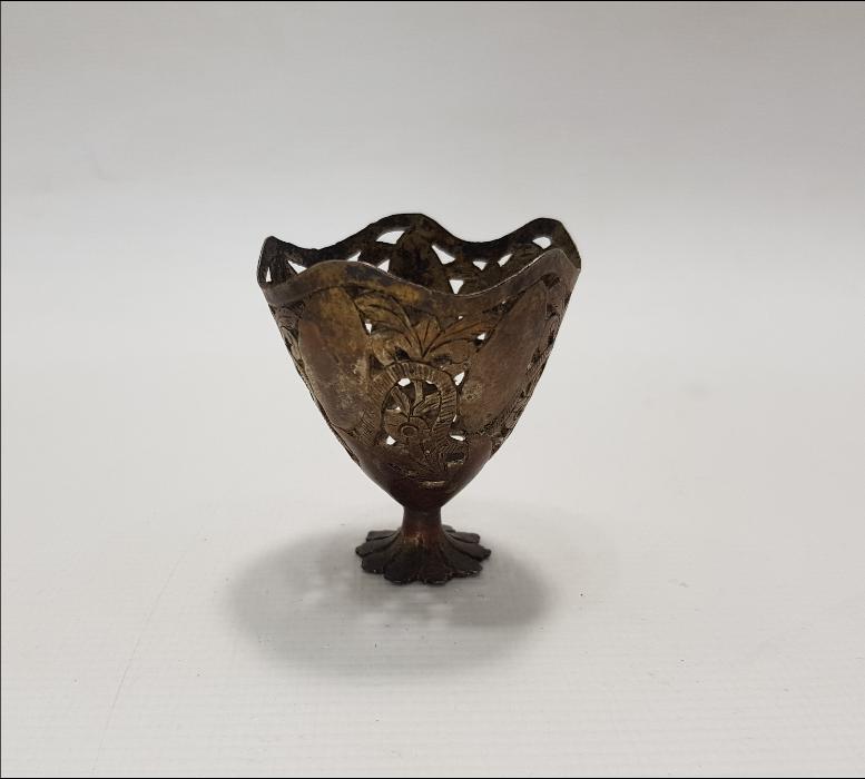 OSMANLI DÖNEMİ GÜMÜŞ FİNCAN ZARFI 