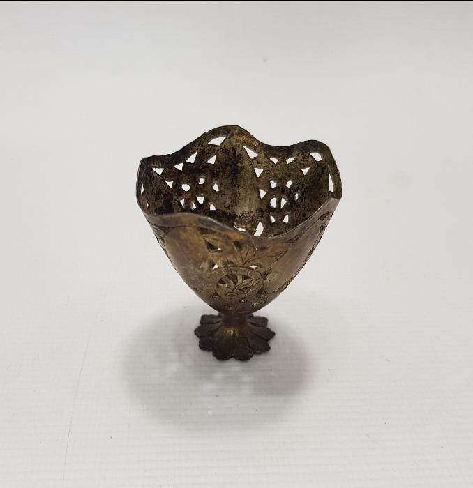 OSMANLI DÖNEMİ GÜMÜŞ FİNCAN ZARFI 