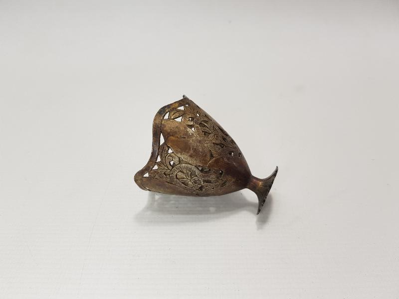 OSMANLI DÖNEMİ GÜMÜŞ FİNCAN ZARFI 