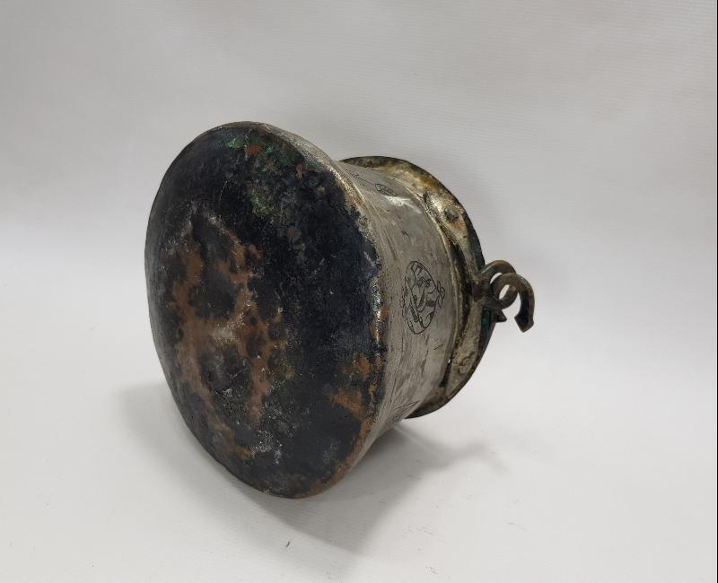 OSMANLI DÖNEMİ KALEM İŞÇİLİKLİ YOĞURT BAKRACI 