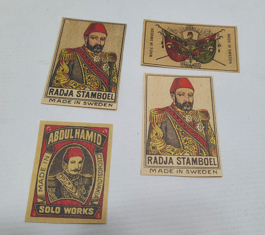 OSMANLI DÖNEMİ KİBRİT ETİKETLERİ