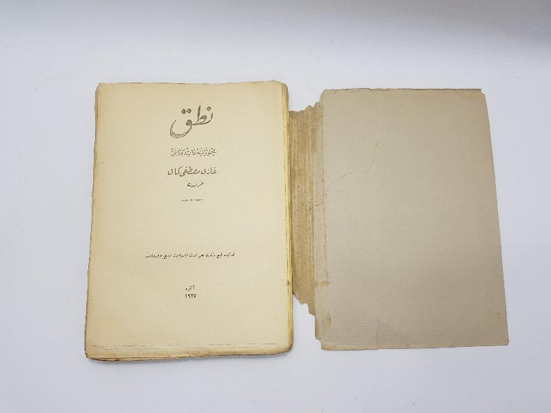 OSMANLICA NUTUK MUHTEVİYATINA AİT VESAİK 