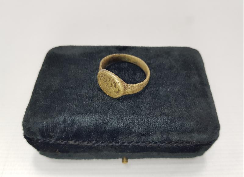 OSMANLICA YAZILI MÜHÜR YÜZÜK 