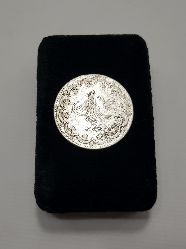 SULTAN ABDÜLHAMİD DÖNEMİ GÜMÜŞ 20 KURUŞ MECİDİYE 