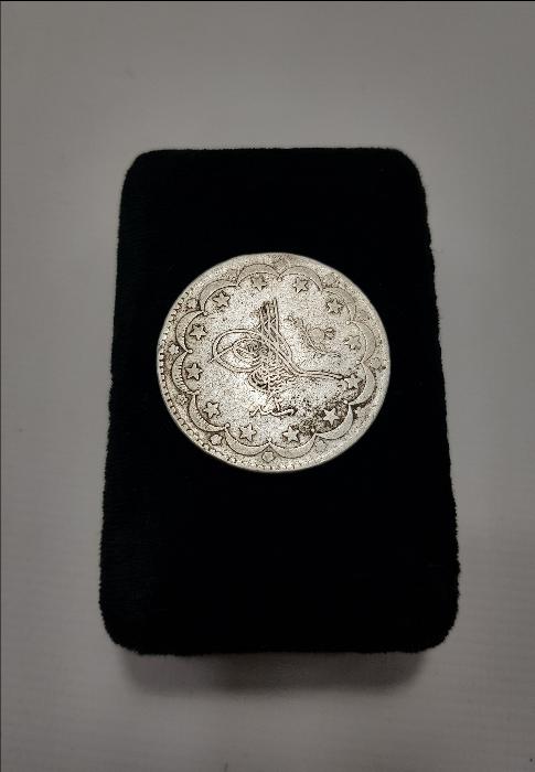 SULTAN ABDÜLHAMİD DÖNEMİ GÜMÜŞ 20 KURUŞ MECİDİYE 