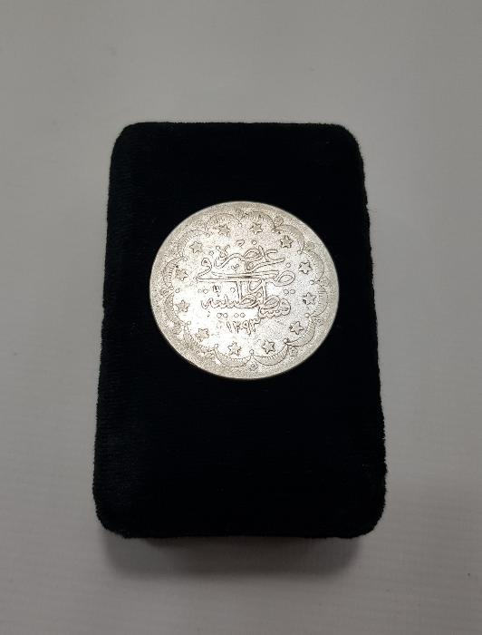 SULTAN ABDÜLHAMİD DÖNEMİ GÜMÜŞ 20 KURUŞ MECİDİYE 