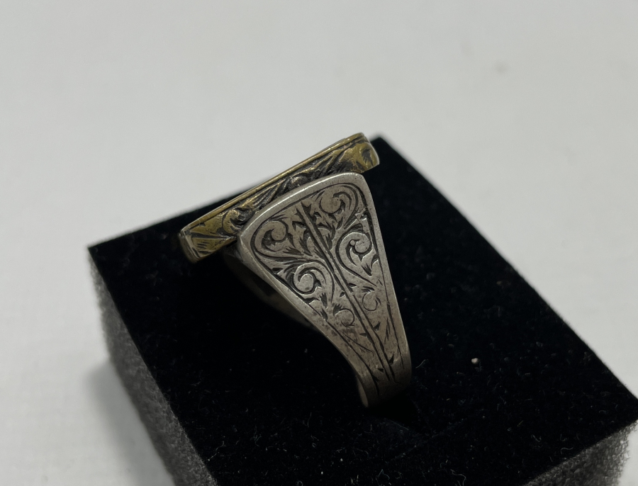 TURKUAZ TAŞLI ERKEK YÜZÜĞÜ