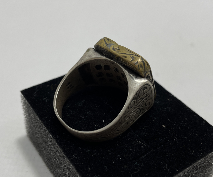 TURKUAZ TAŞLI ERKEK YÜZÜĞÜ