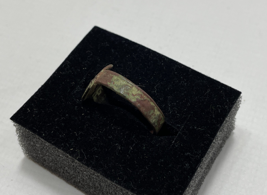 ÜZERİNDE OSMANLICA MEKKE-İ MÜKERREME YAZILI OSMANLI YÜZÜK