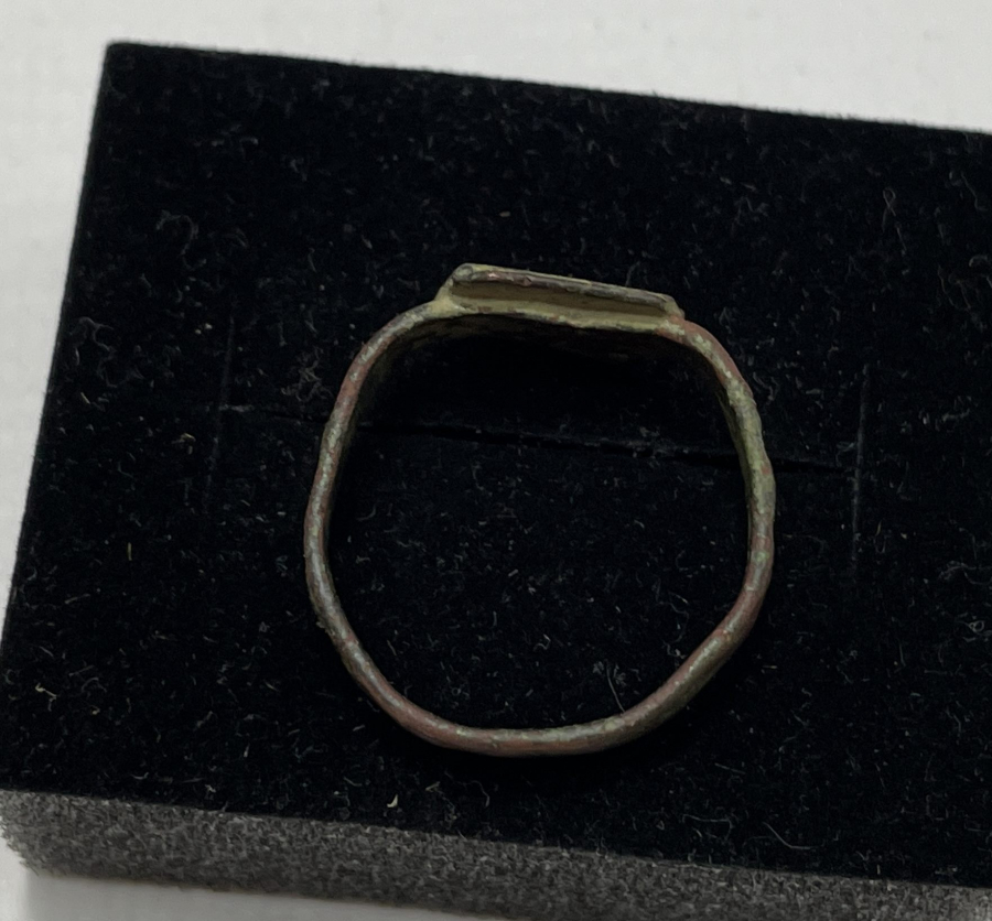 ÜZERİNDE OSMANLICA MEKKE-İ MÜKERREME YAZILI OSMANLI YÜZÜK