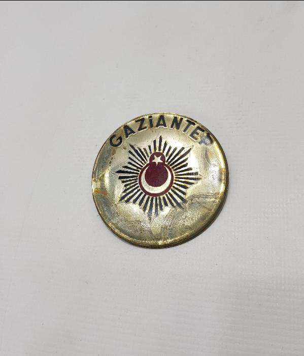 ESKİLERDEN GAZİANTEP POLİS ROZETİ 