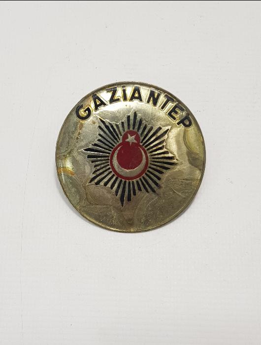 ESKİLERDEN GAZİANTEP POLİS ROZETİ 