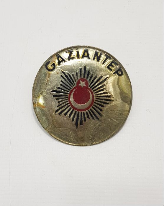 ESKİLERDEN GAZİANTEP POLİS ROZETİ 