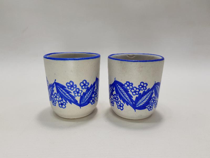 GORBON IŞIL İMZALI İKİ ADET BARDAK 