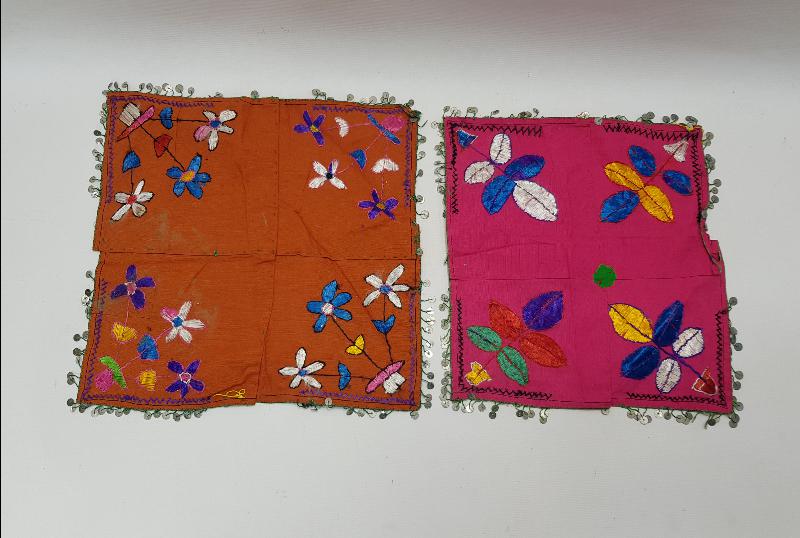 İKİ ADET EL İŞLEME ÇEVRE